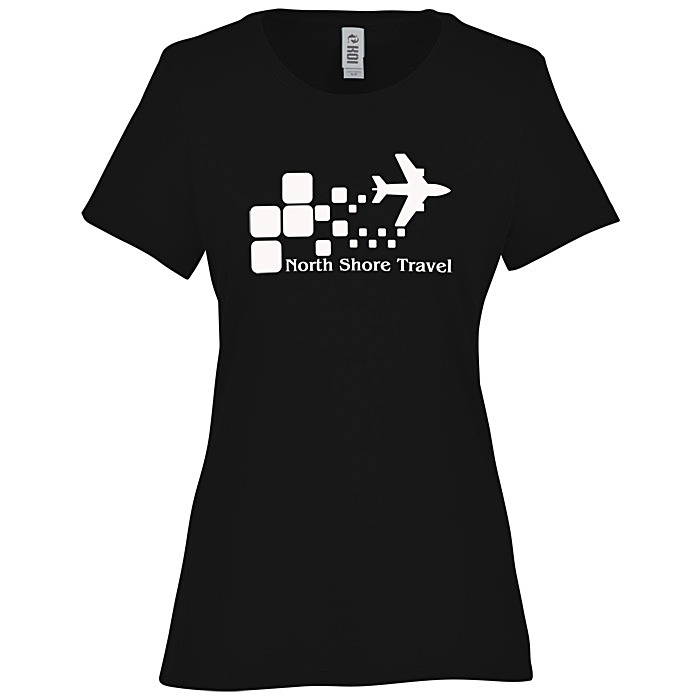Custom Koi Element Ringspun Cotton T-Shirt - Ladies'