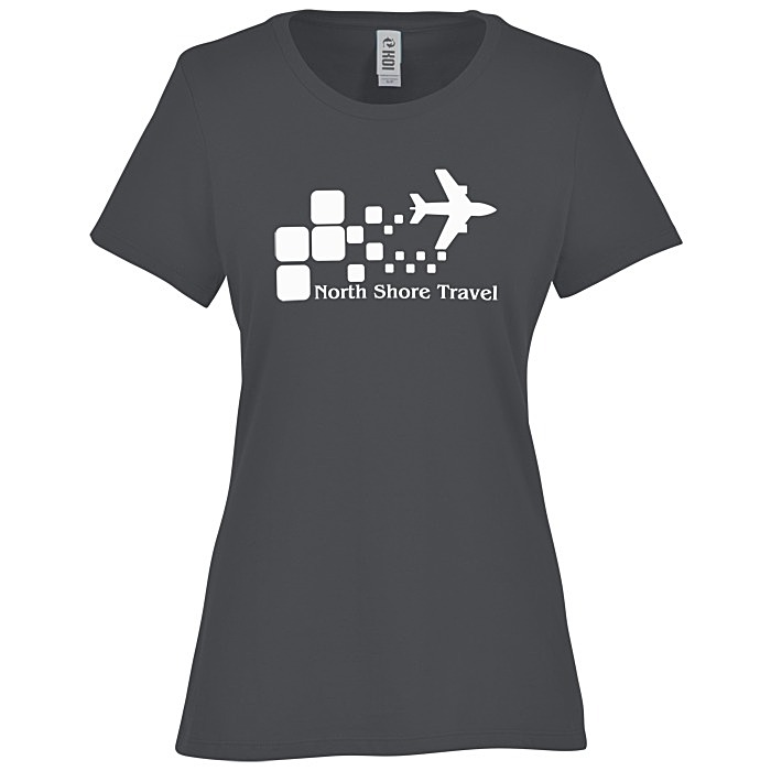 Custom Koi Element Ringspun Cotton T-Shirt - Ladies'