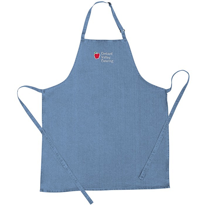 Custom Artisan Colours Bib Apron - Denim