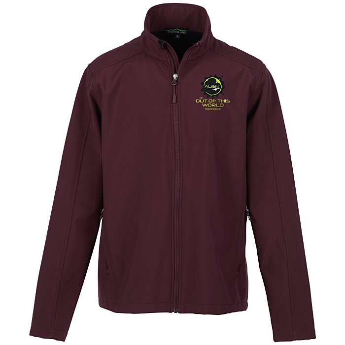 Custom Crossland Soft Shell Jacket - Men's - Full Colour