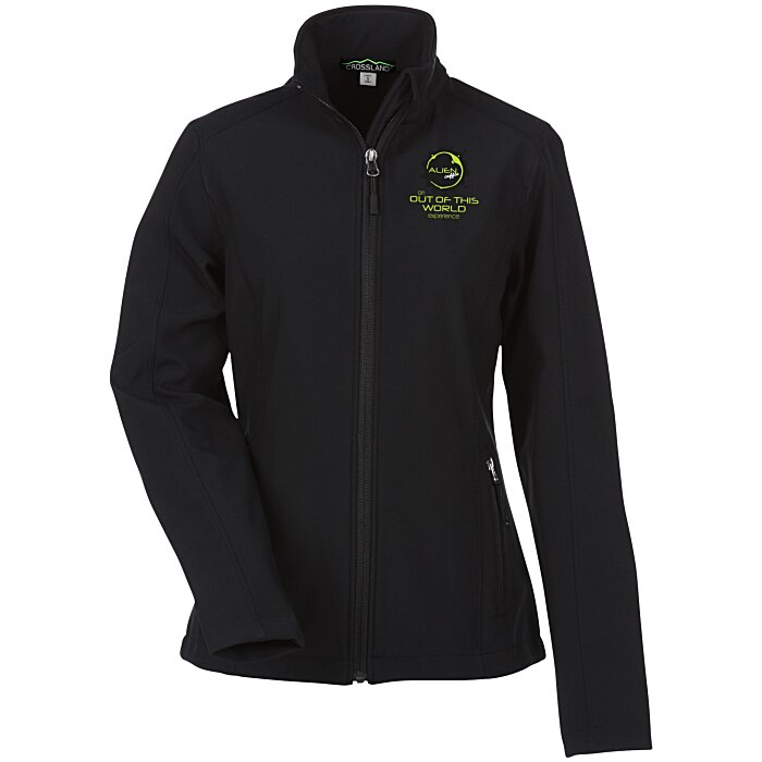 Custom Crossland Soft Shell Jacket - Ladies' - Full Colour