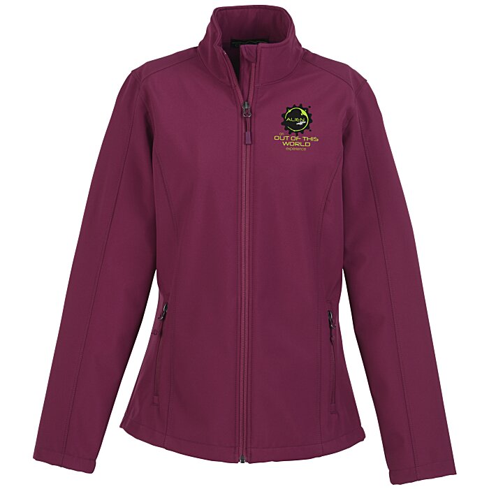Custom Crossland Soft Shell Jacket - Ladies' - Full Colour