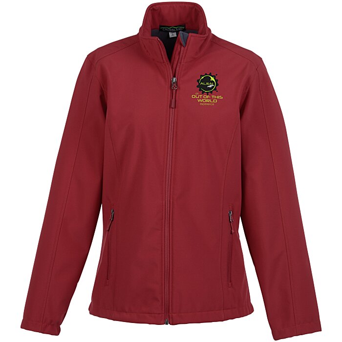 Custom Crossland Soft Shell Jacket - Ladies' - Full Colour