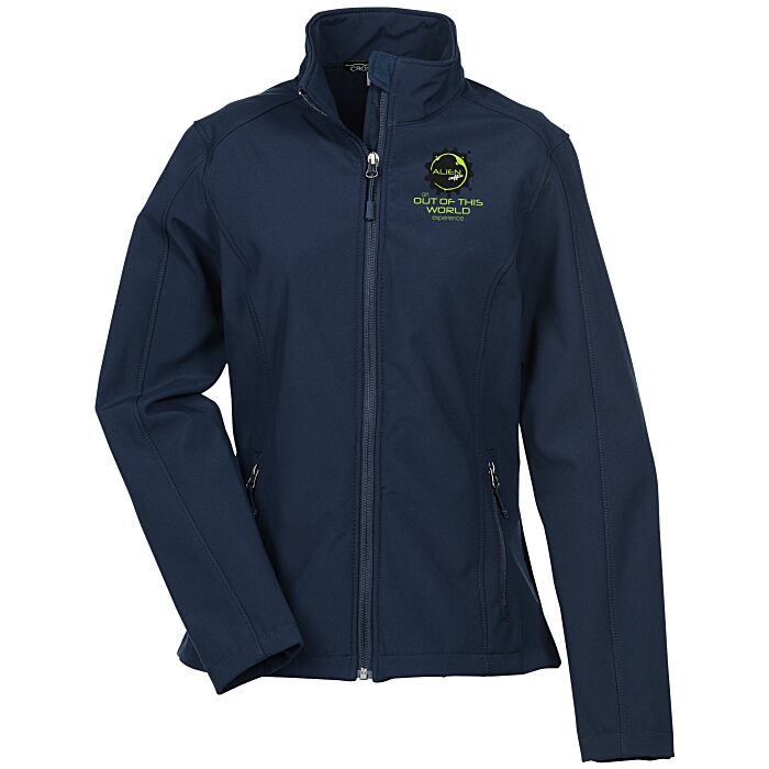 Custom Crossland Soft Shell Jacket - Ladies' - Full Colour