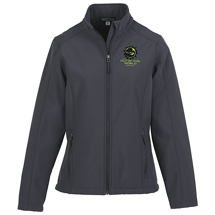 Custom Crossland Soft Shell Jacket - Ladies' - Full Colour