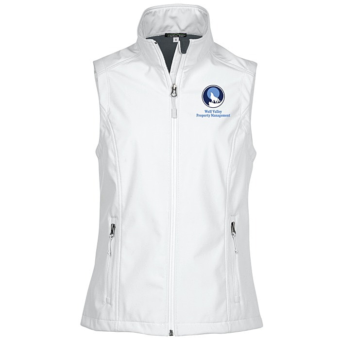 Custom Crossland Soft Shell Vest - Ladies' - Full Colour