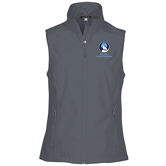 Custom Crossland Soft Shell Vest - Ladies' - Full Colour