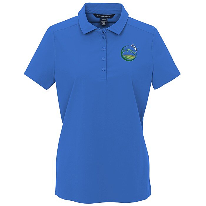 Custom CrownLux Performance Windsor Welded Polo - Ladies'