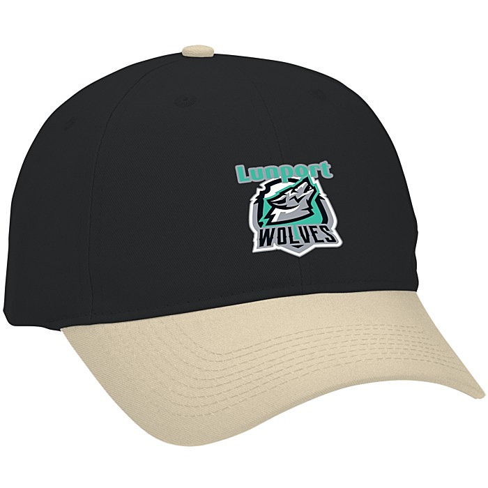 Custom Eureka Heavyweight Cotton Twill Cap - Full Colour