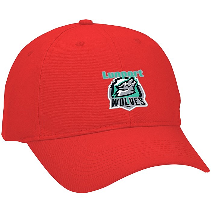 Custom Eureka Heavyweight Cotton Twill Cap - Full Colour