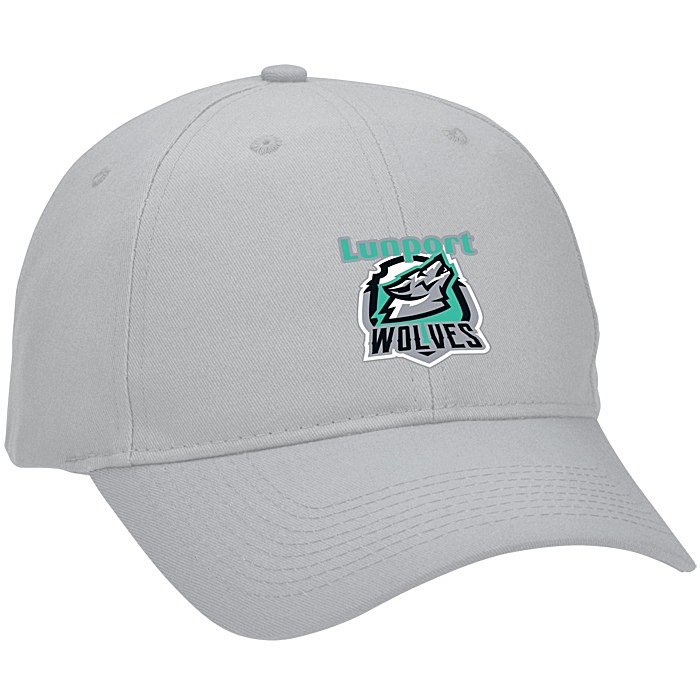 Custom Eureka Heavyweight Cotton Twill Cap - Full Colour