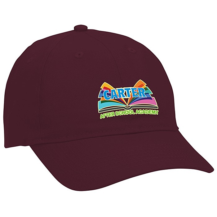 Custom Dublin Unstructured Cotton Twill Cap - Full Colour