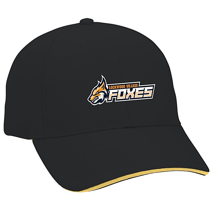 Custom Heavyweight Cotton Twill Cap - Full Colour