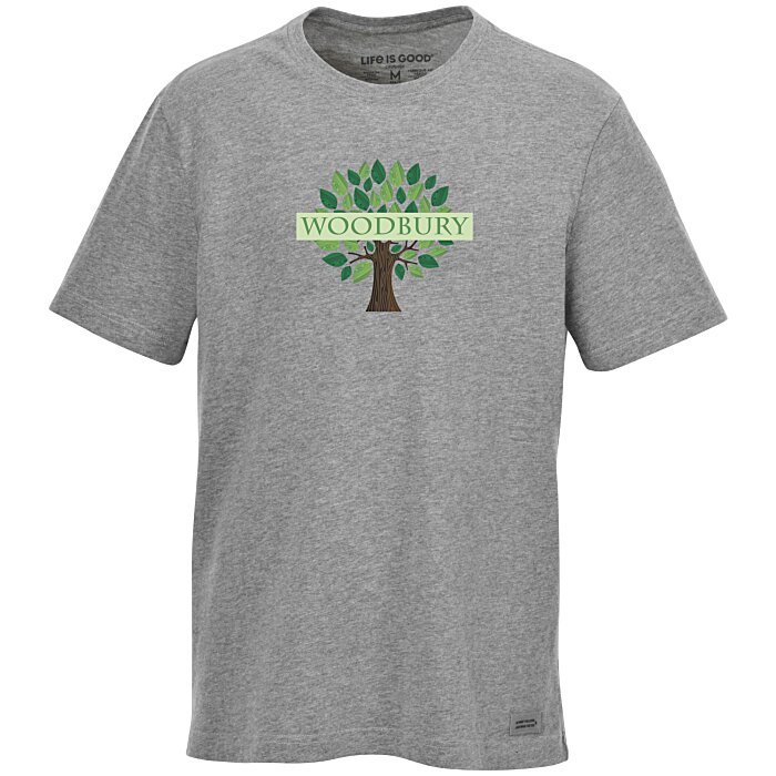 Custom Life is Good Crusher Tee - Men's - Full Colour