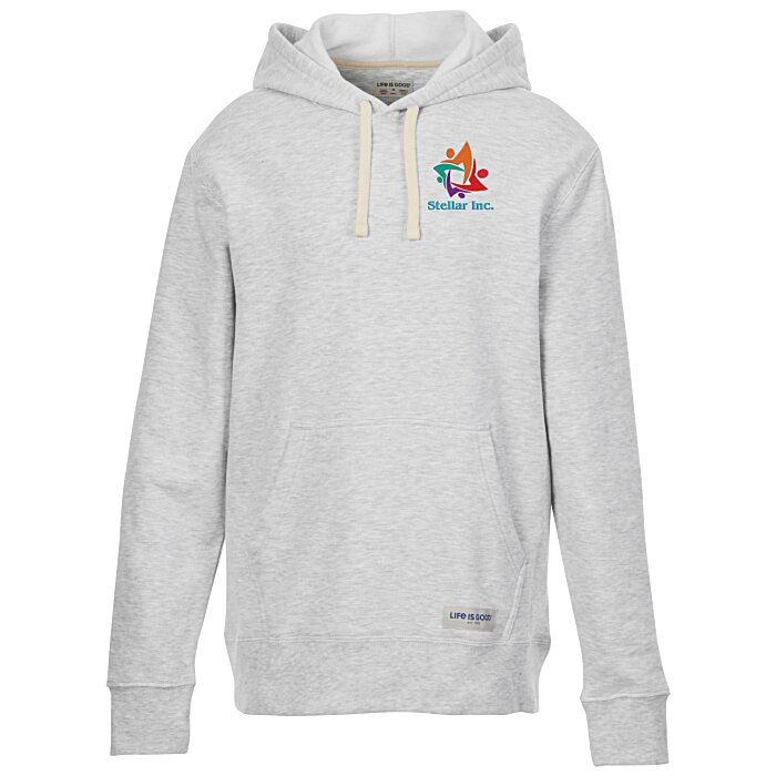 Custom Life is Good Simply True Hoodie - Men's - Embroidered