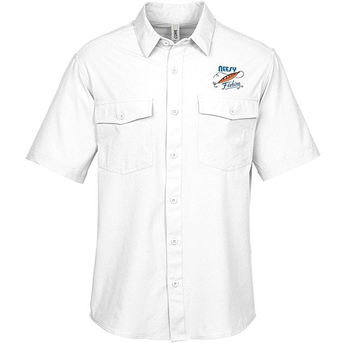 Custom Ultra UVP Marina Short Sleeve Shirt - Men's