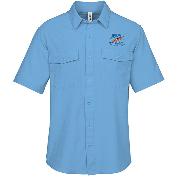 Custom Ultra UVP Marina Short Sleeve Shirt - Men's