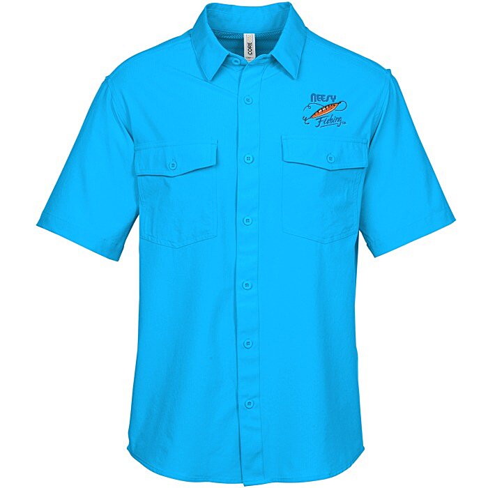 Custom Ultra UVP Marina Short Sleeve Shirt - Men's