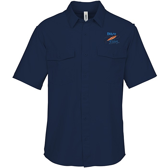 Custom Ultra UVP Marina Short Sleeve Shirt - Men's
