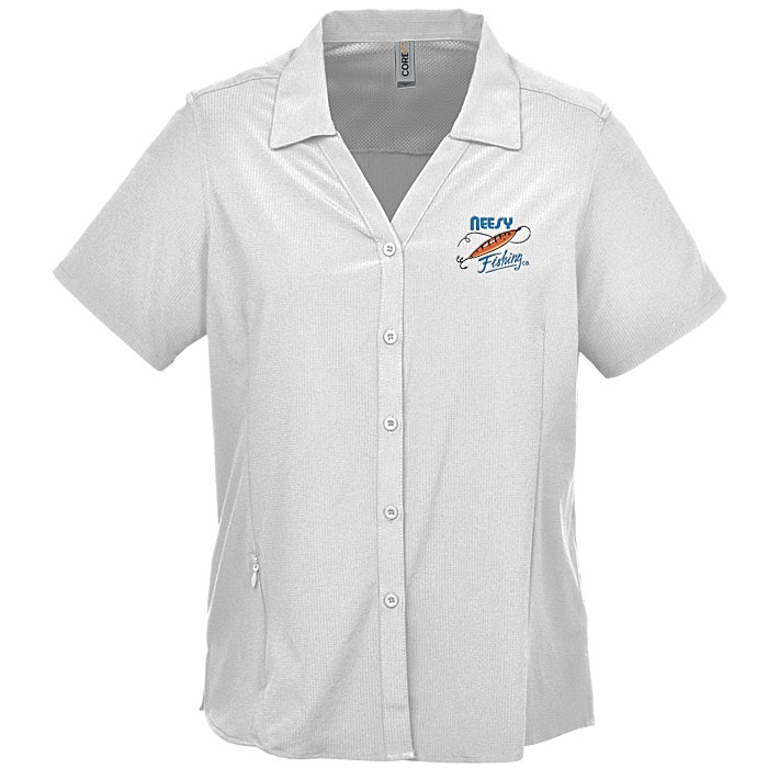 Custom Ultra UVP Marina Short Sleeve Shirt - Ladies'