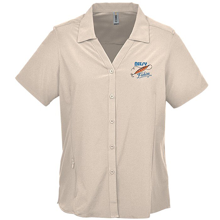 Custom Ultra UVP Marina Short Sleeve Shirt - Ladies'