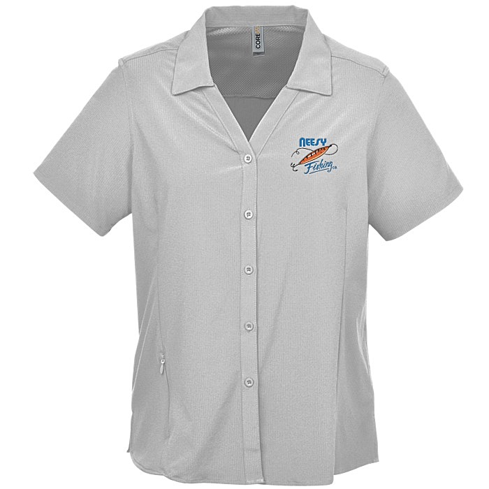 Custom Ultra UVP Marina Short Sleeve Shirt - Ladies'