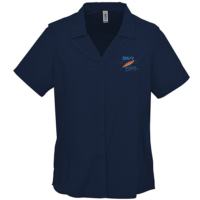 Custom Ultra UVP Marina Short Sleeve Shirt - Ladies'