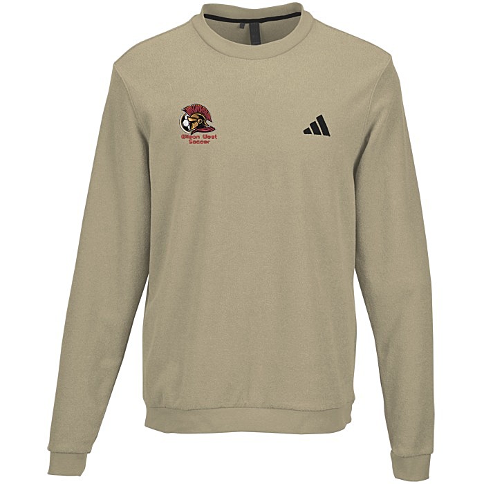 Custom adidas Terry Crewneck Sweatshirt