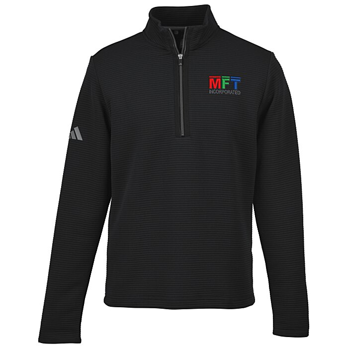 Custom adidas Spacer 1/4-Zip Pullover - Men's