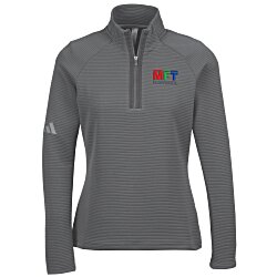 Custom adidas Spacer 1/4-Zip Pullover - Ladies'