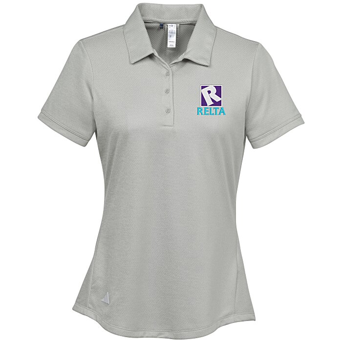 Custom adidas Space-Dyed Polo Shirt - Ladies'