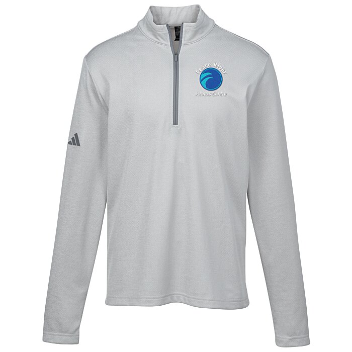 Custom adidas Space-Dyed 1/4-Zip Pullover - Men's