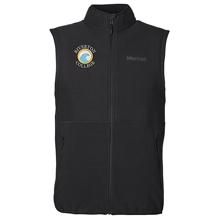 Custom Marmot Rocklin Fleece Vest - Men's