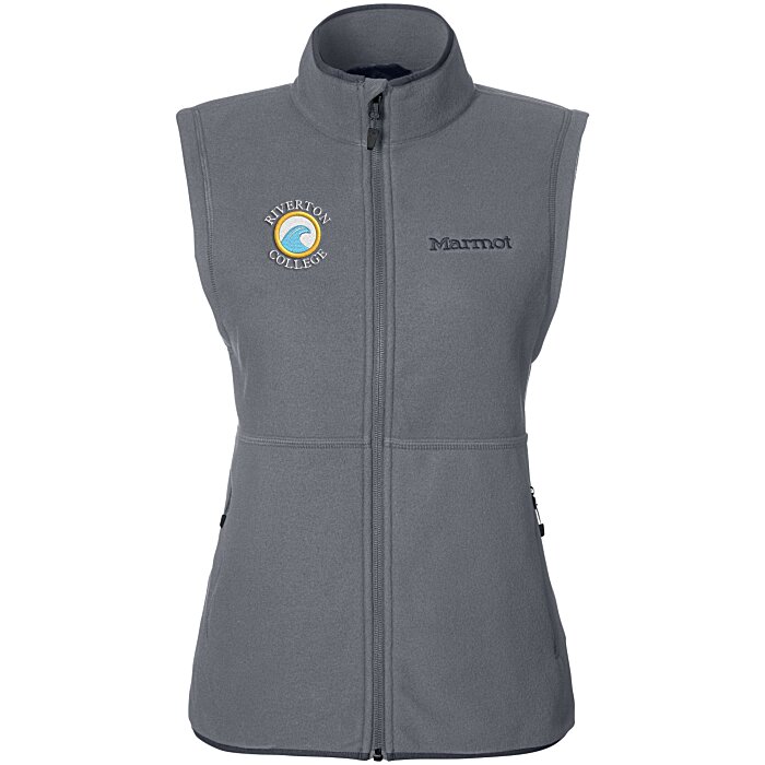Custom Marmot Rocklin Fleece Vest - Ladies'