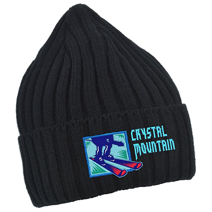 Custom Astana Rib Knit Cuffed Toque