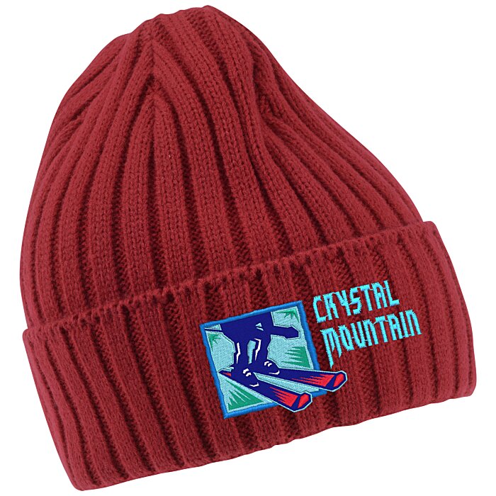 Custom Astana Rib Knit Cuffed Toque