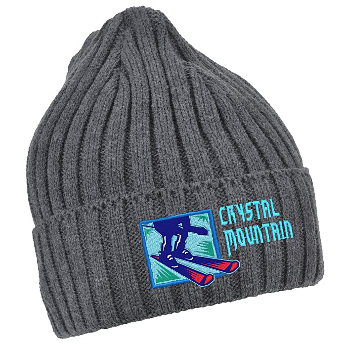 Custom Astana Rib Knit Cuffed Toque - 24 hr