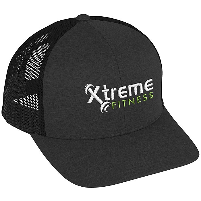 Custom Zone Sonic Heather Trucker Cap