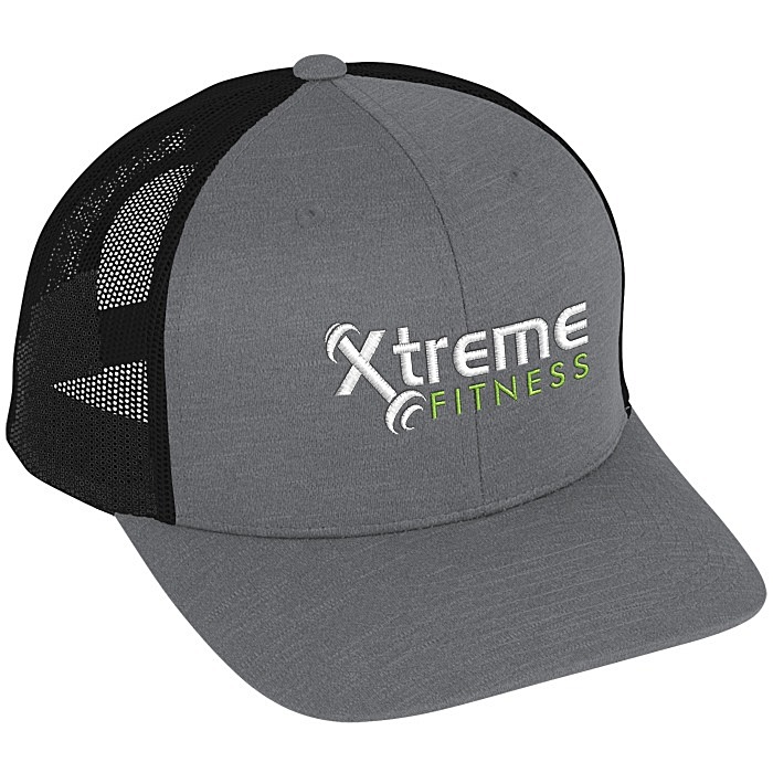 Custom Zone Sonic Heather Trucker Cap