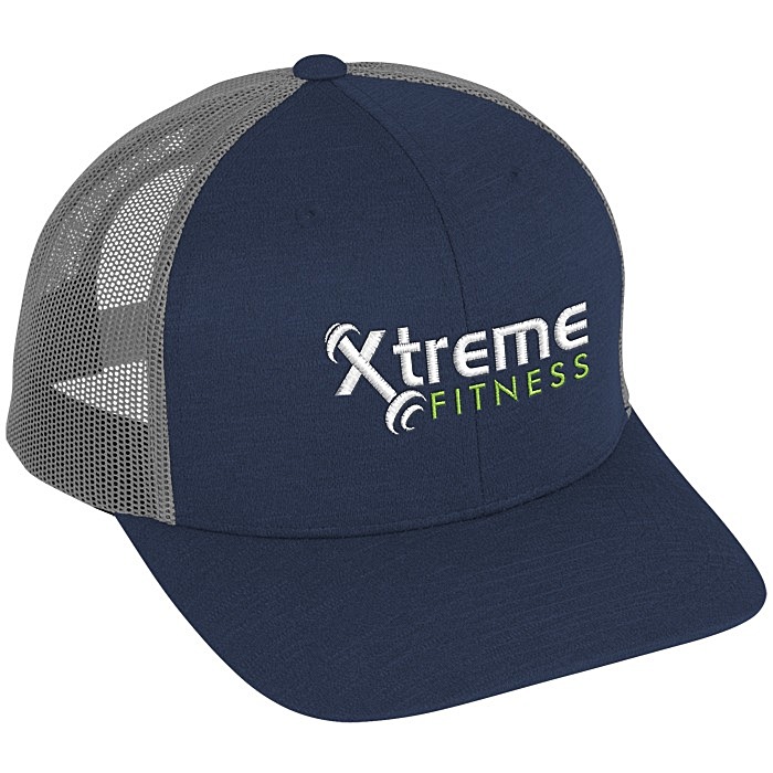 Custom Zone Sonic Heather Trucker Cap