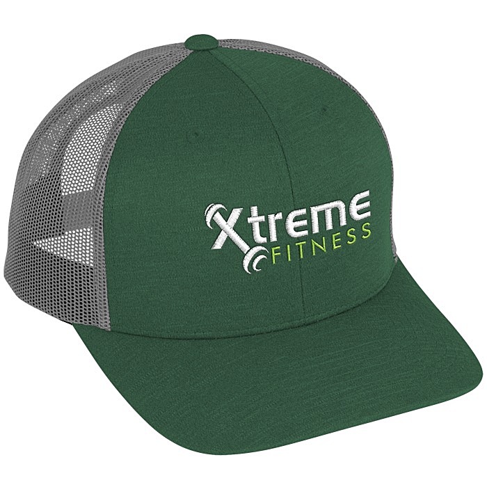 Custom Zone Sonic Heather Trucker Cap