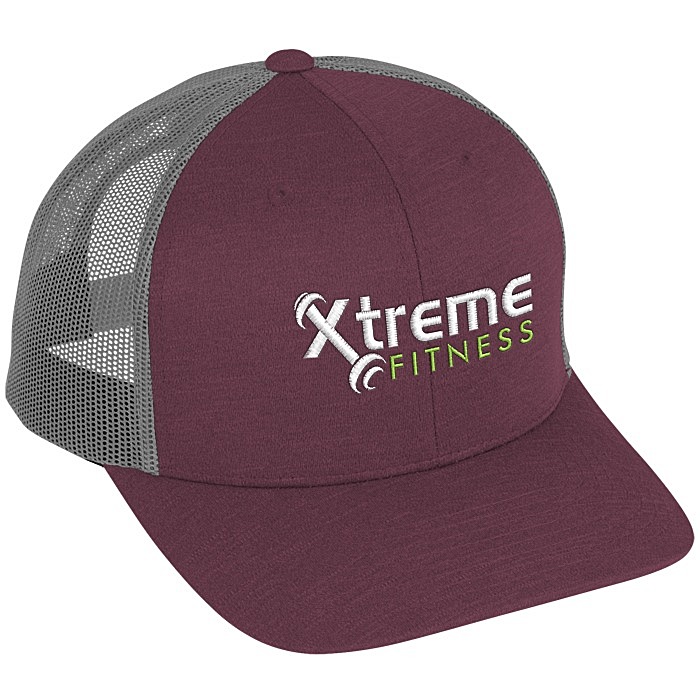 Custom Zone Sonic Heather Trucker Cap