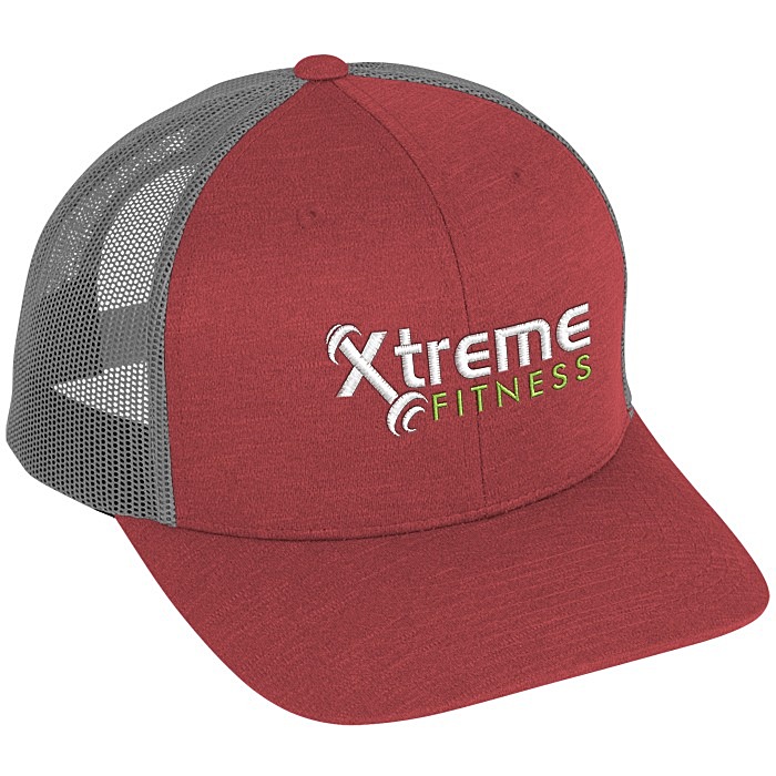 Custom Zone Sonic Heather Trucker Cap