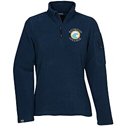 Custom Storm Creek Fireside Fleece 1/4-Zip Pullover - Ladies'