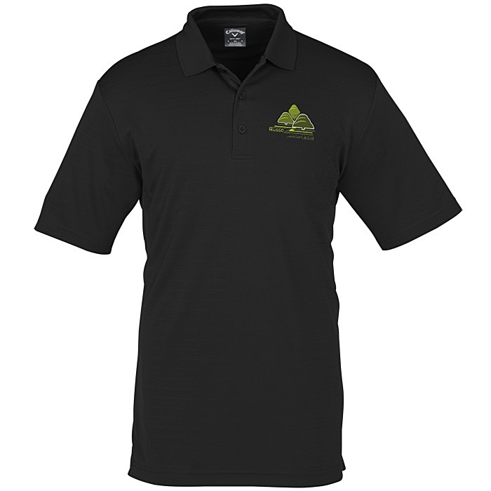 Custom Callaway Horizontal Texture Polo - Men's