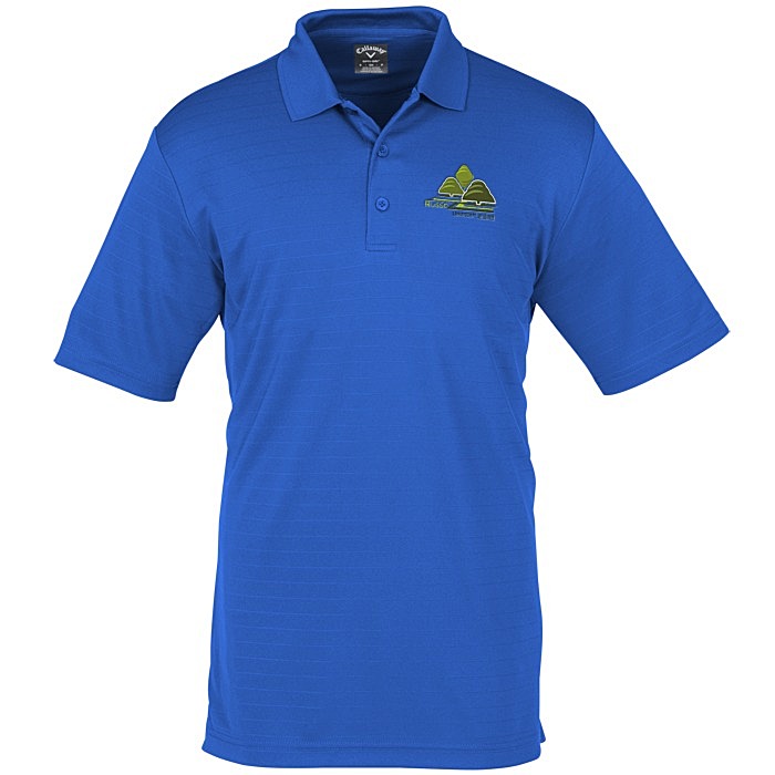 Custom Callaway Horizontal Texture Polo - Men's