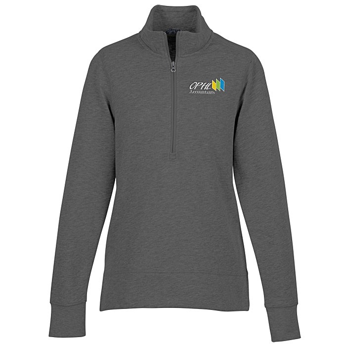 Custom Dayton 1/2-Zip Pullover Sweatshirt - Ladies' - 24 hr
