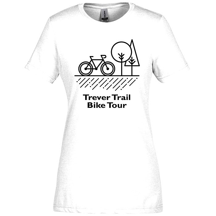 Custom Gildan Softstyle CVC T-Shirt - Ladies'