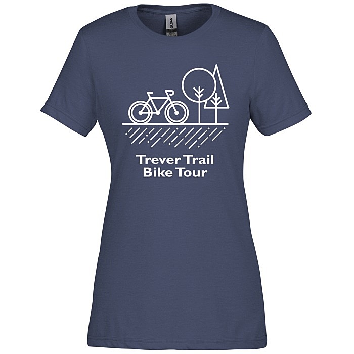 Custom Gildan Softstyle CVC T-Shirt - Ladies'