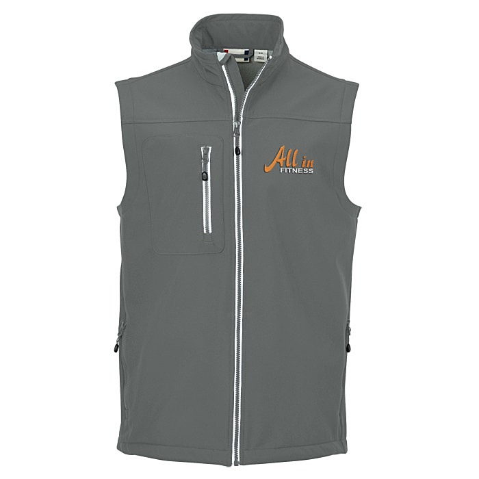 Custom Telemark Soft Shell Vest - Men's